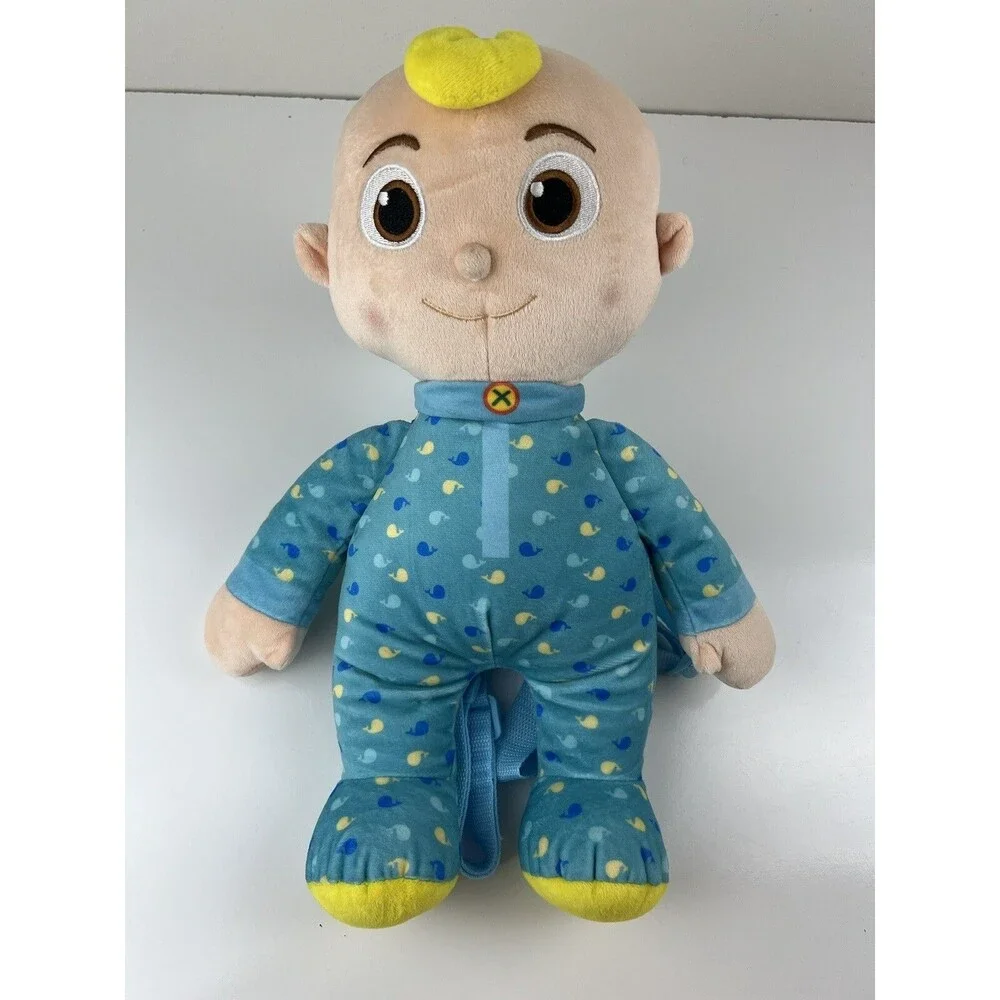 Cocomelon Plush JJ Doll Backpack Children’s Bag Adjustable Straps Stuffed Toy